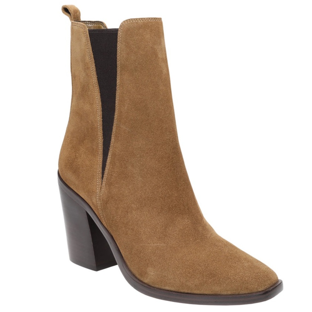 Marc Fisher Tan Ankle Boots